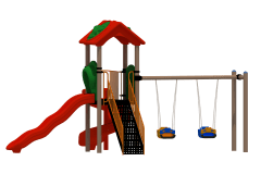 Klasik Seri Oyun Grubu B-PRK-01 PRK-02 | Metal Oyun Grupları | Erse Kent Mobilyaları